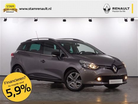 Renault Clio Estate - TCe 90pk Night&Day Navig., Airco, Cruise, Lichtm. velg., Trekhaak - 1