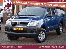 Toyota HiLux - 2.5 D-4D D.C. 4X4 5Pers. Incl. BTW en BPM 11-2012