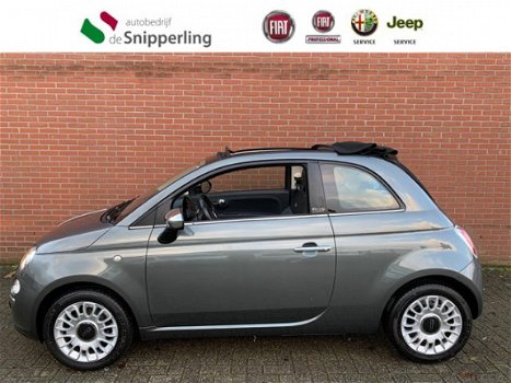 Fiat 500 C - TwinAir Turbo 85pk Easy Cabrio Airco, Parkeersens, LM-velgen - 1