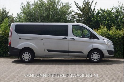 Ford Transit Custom - 310L L2 H1 2.0 TDCI 130pk Trend 9-persoons Airco Cruise PDC NR.543 - 1