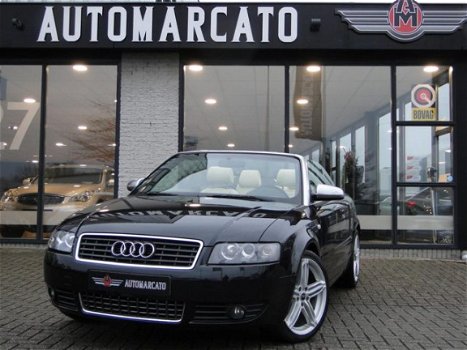 Audi A4 Cabriolet - 1.8 Turbo | YOUNGTIMER | 18 inch | S-Line | Leder | Clima | Cruise - 1