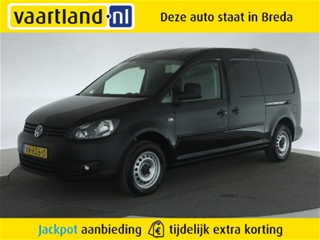 Volkswagen Caddy Maxi - (J) 1.6 TDI Aut. [ Navi 2 schuifdeuren Trekhaak ] - 1