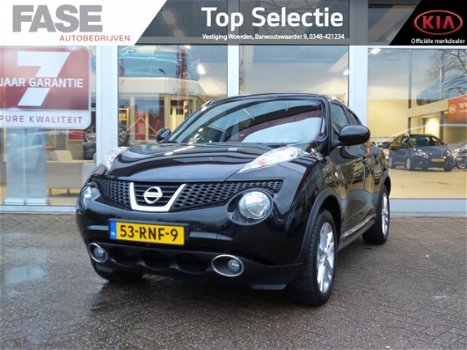 Nissan Juke - 1.6 DIG-T Tekna *Leder/Clima/Navi/Cruise/LM - 1