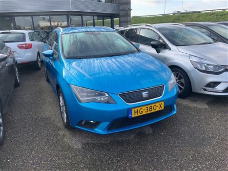 Seat Leon ST - 1.0 EcoTSI Style Connect FULL-MAP NAVI LED ECC PDC LMV D-GLAS CHROOM MULTI-STUUR CRUI - 1