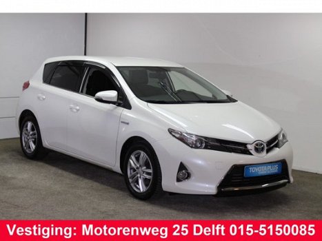 Toyota Auris - 1.8 HYBRID AUTOMAAT CAMERA.CLIMAT .100% ONDERHOUDEN - 1