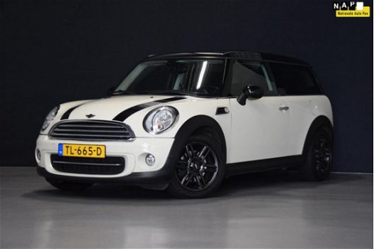 Mini Mini Clubman - 1.6 Cooper Chili AUTOMAAT [ELEK. SCHUIFDAK, LEDER INTERIEUR, CRUISE CONTROL, CLI - 1