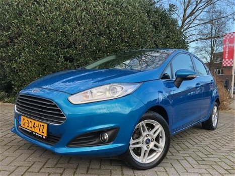 Ford Fiesta - 1.0 EcoBoost Titanium S/S, 100 PK, Clima, Led, parkeersensoren, dealer onderhouden - 1