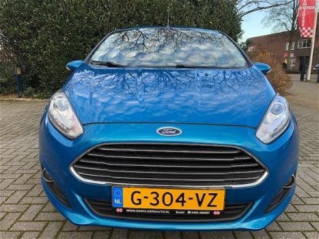 Ford Fiesta - 1.0 EcoBoost Titanium S/S, 100 PK, Clima, Led, parkeersensoren, dealer onderhouden - 1