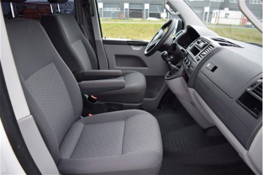 Volkswagen Transporter - 2.0 TDI L2H1 Dubbele cabine 2 luxe voorstoelen / AIRCO / CRUISE - 1