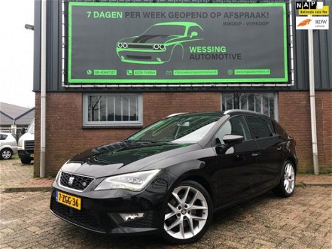 Seat Leon ST - 2.0 TDI FR Dynamic Open dak + Navi + LED + Trekhaak Orig.NL - 1