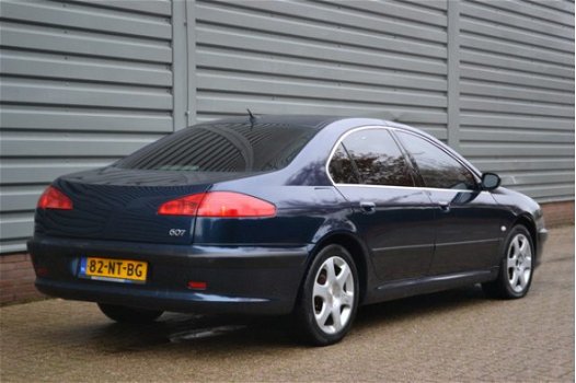 Peugeot 607 - 2.2-16V HDI Executive AUT. Leder Airco Pdc + Inruil Mogelijk - 1