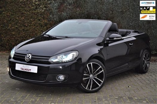 Volkswagen Golf Cabriolet - 1.4 TSI 'XENON, LEER, NAVI, MF-STUUR, 18'' LM' - 1