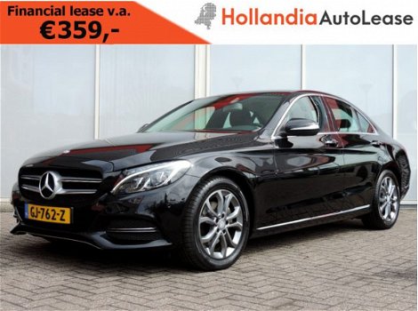 Mercedes-Benz C-klasse - 220 Bluetec Aut7 Prestige (sportleer, LED, navi, distronic) - 1