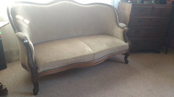 19e eeuwse Biedermeijer loveseat - 1