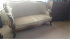 19e eeuwse Biedermeijer loveseat - 1 - Thumbnail