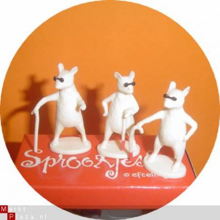 3 rat figuren - nr. 1