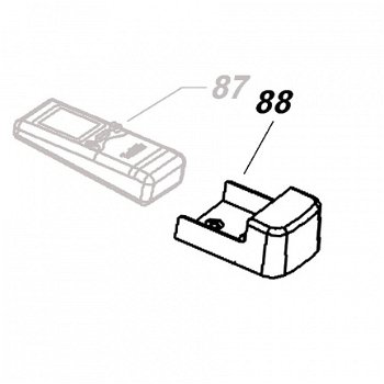 Telair 06145 spare part Remote houder 5400/7400/8400/12400H - 1