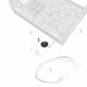 Teleco 09835 spare part Zwart rubber pootje T.CL.E.65/85 - 1 - Thumbnail