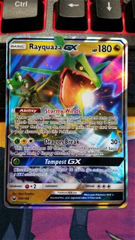 Rayquaza GX 109/168 Ultra Rare Celestial Storm nm - 0