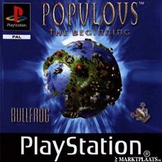 Playstation 1 ps1  populous the beginning