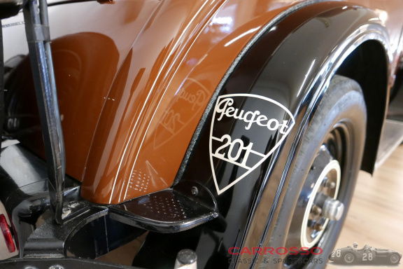 Peugeot 201 van 1928 zeer zeldzame auto - Afbeelding 5