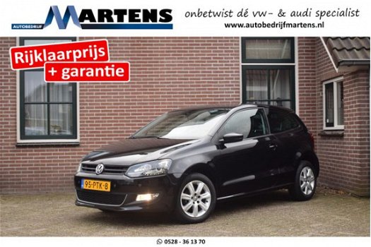 Volkswagen Polo - 1.2 TSI 105pk DSG Highline Xenon Ecc Pdc Navigatie 3drs - 1