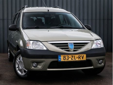 Dacia Logan MCV - 1.6-16V, Lauréate 7Pers., 1 Ste Eigenaar, Dealer Onderhouden, NL-Auto - 1