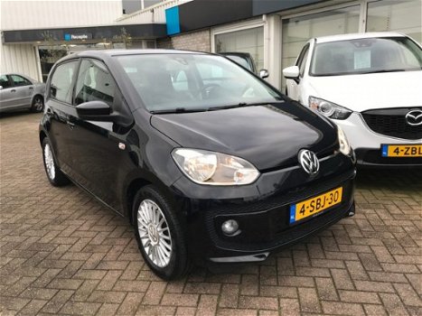 Volkswagen Up! - 1.0 High UP 5deurs Airco LM velgen Navi Bluetooth 92.091km 1e E - 1