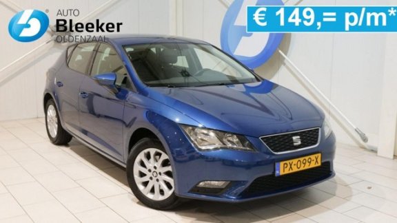 Seat Leon - 1.4 TSI 140Pk Airco Cruise 1/2 leer Autm licht Regensen Sportond - 1