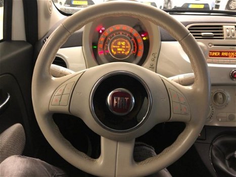 Fiat 500 - 1.2 Naked Pano, Elec.ramen, Mistlampen, Parelmoer wit - 1