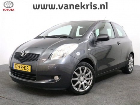 Toyota Yaris - 1.3 VVTi Sol S-Line, Airco, Leder, Lichtmetalen velgen, Spoiler, Trekhaak - 1