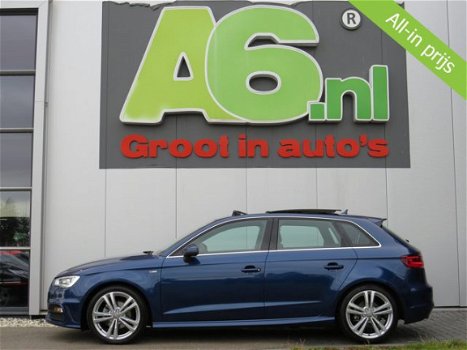 Audi A3 Sportback - 1.4 TFSI CoD Ambition Pro Line S 140PK Xenon Schuifdak Navi Clima PDC Bluetooth - 1