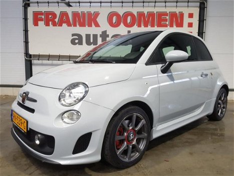 Fiat 500 Abarth - 1.4 T-Jet 140PK 595 Automaat + OH HISTORIE/BI-XENON/LEER/CLIMA/16