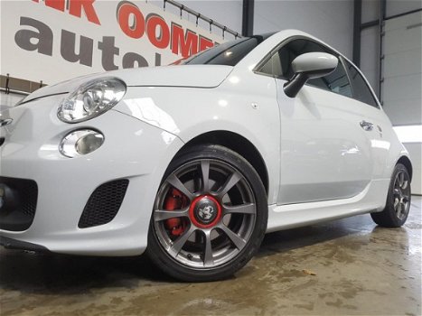 Fiat 500 Abarth - 1.4 T-Jet 140PK 595 Automaat + OH HISTORIE/BI-XENON/LEER/CLIMA/16