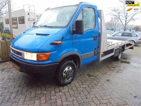 Iveco Daily - 40 C 11 375 oprijwagen, bj03, st bekr, enz, netjes, rijd perfect, 251dkm, nap, apk 20- - 1