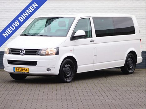 Volkswagen Transporter - 2.0 TDI (210 PK) DSG L2H1 Dubbele Cabine Cruise PDC Trekhaak - 1