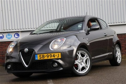 Alfa Romeo MiTo - Twin Air Turbo 100 PK Super/Leder/Navi/Trekhaak/17