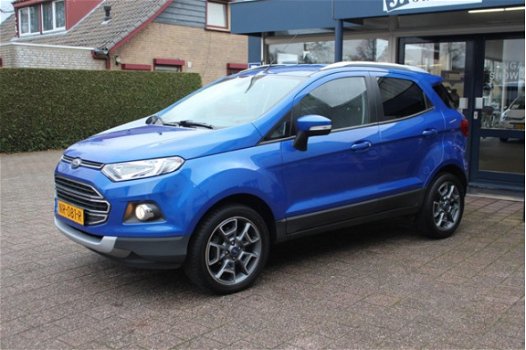 Ford EcoSport - 1.0 EcoBoost Titanium Lmv, Pdc, Navi, Bluetooth, Cruise, Clima, Half leder - 1