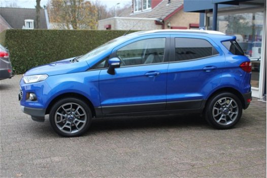 Ford EcoSport - 1.0 EcoBoost Titanium Lmv, Pdc, Navi, Bluetooth, Cruise, Clima, Half leder - 1