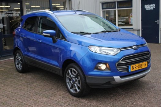 Ford EcoSport - 1.0 EcoBoost Titanium Lmv, Pdc, Navi, Bluetooth, Cruise, Clima, Half leder - 1