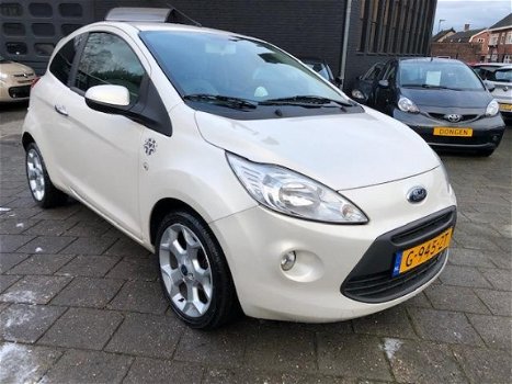 Ford Ka - 1.2 Titanium X Parelmoerwit Winter/Connect pakket Airco 92dkm NAP - 1