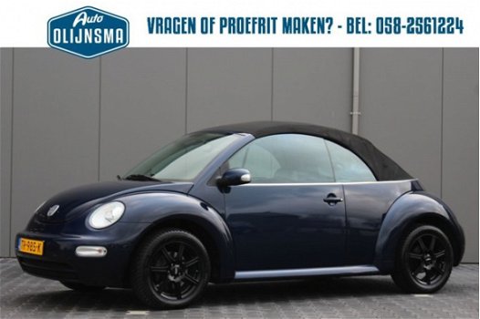 Volkswagen New Beetle Cabriolet - 2.0 | PDC | Airco | Stoelverwarming New Beetle 2.0 Cabriolet | PDC - 1