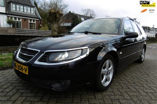 Saab 9-5 Estate - 2.3t Vector Sport 185pk Automaat Leder Xenon Clima Etc - 1