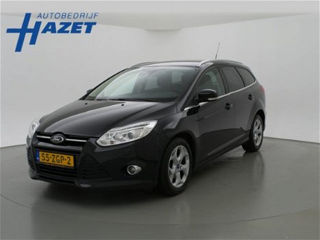 Ford Focus Wagon - 1.6 TDCI TITANIUM + XENON / NAVIGATIE / KEYLESS / SFEERVERLICHTING - 1