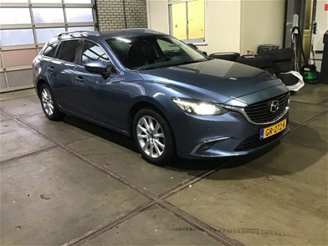 Mazda 6 Sportbreak - 2.2D SkyActiv-D 150 Skylease GT *LED+LEDER+NAVI+PDC+ECC+CRUISE - 1