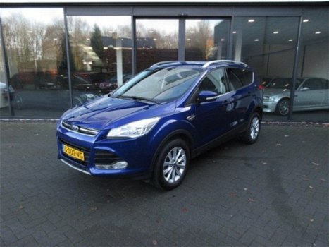 Ford Kuga - 2.0 150pk TDCI Titanium Facelift, Leer, Navi, Clima, Stoelverw, ParkP - 1