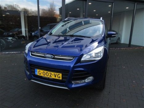 Ford Kuga - 2.0 150pk TDCI Titanium Facelift, Leer, Navi, Clima, Stoelverw, ParkP - 1