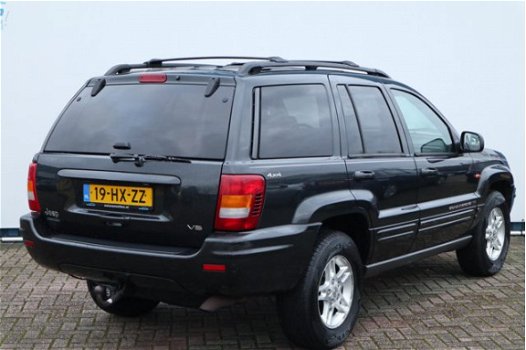 Jeep Grand Cherokee - 4.7i V8 4X4 Automaat, Limited uitv., Leder, Clima, Cruise, Memory stoelen, Lmv - 1