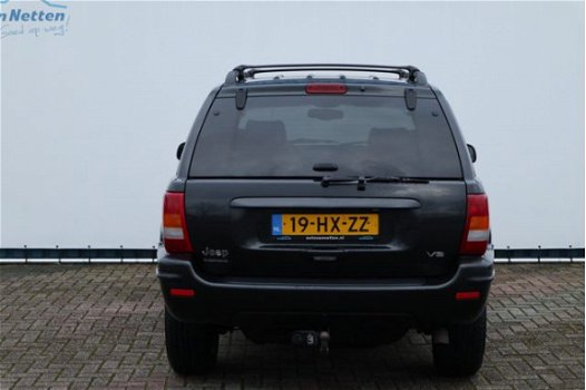 Jeep Grand Cherokee - 4.7i V8 4X4 Automaat, Limited uitv., Leder, Clima, Cruise, Memory stoelen, Lmv - 1