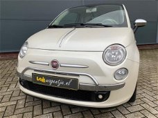 Fiat 500 - 0.9 TwinAir Lounge * schuifdak * leder * parelmoer